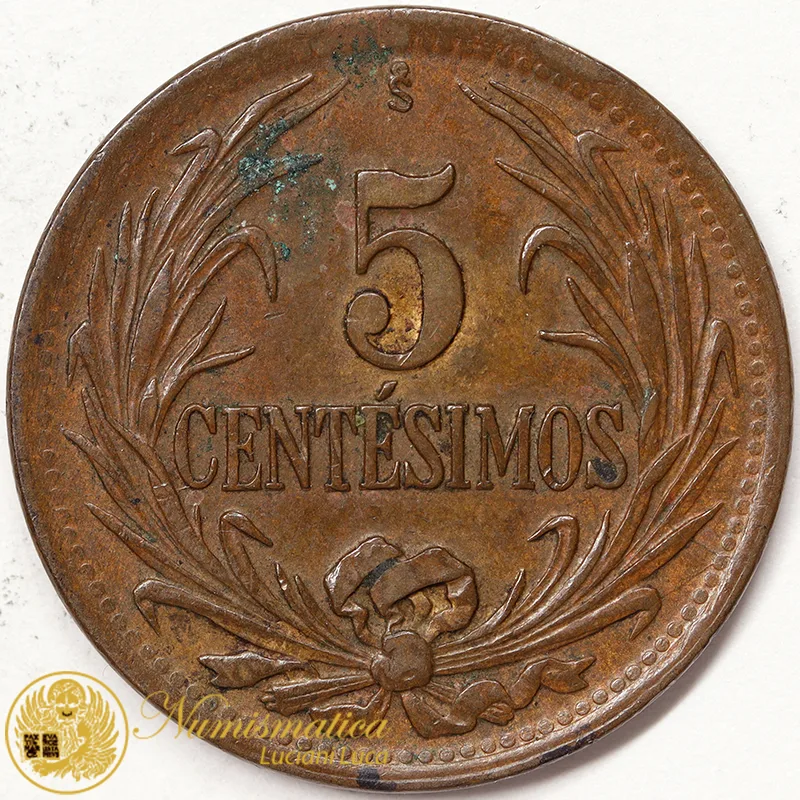 URUGUAY 5 CENTESIMOS 1948 #1775