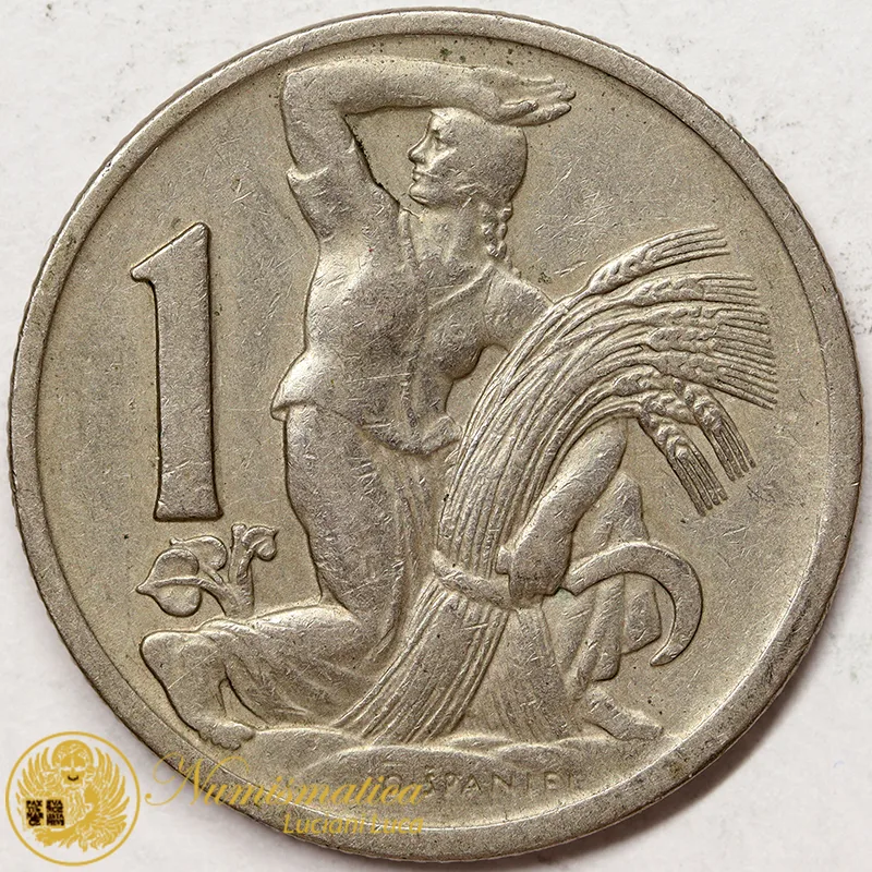 CECOSLOVACCHIA 1 Corona 1924 #1846