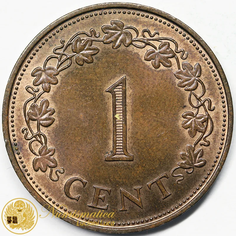 MALTA 1 Cent 1975 #6095