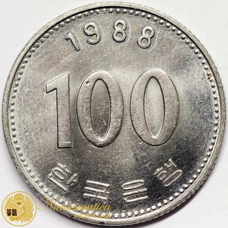 COREA DEL SUD 100 WON 1988 #6099