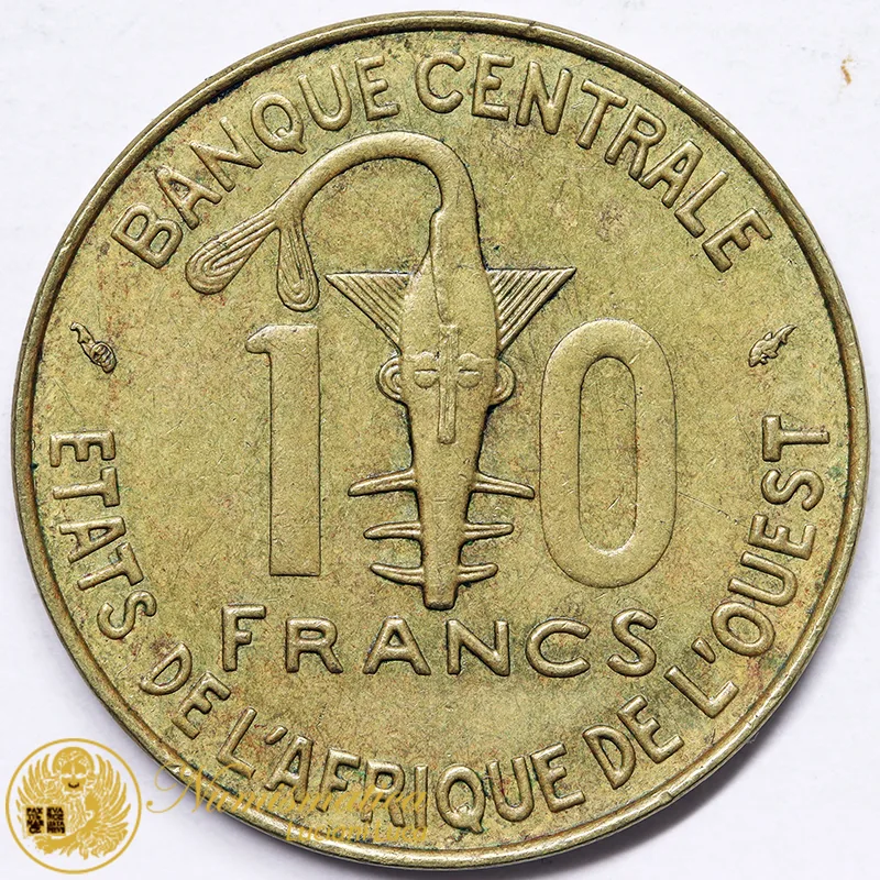 Africa Occidentale (BCEAO) 10 FRANCHI 1975 #6102
