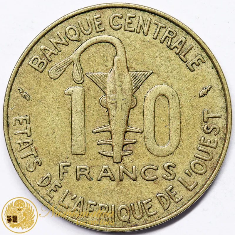 Africa Occidentale (BCEAO) 10 FRANCHI 1976 #6103