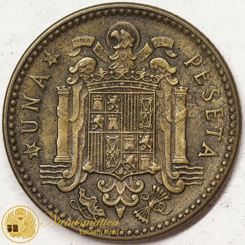 SPAGNA 1 PESETA 1947 (1948) #1863