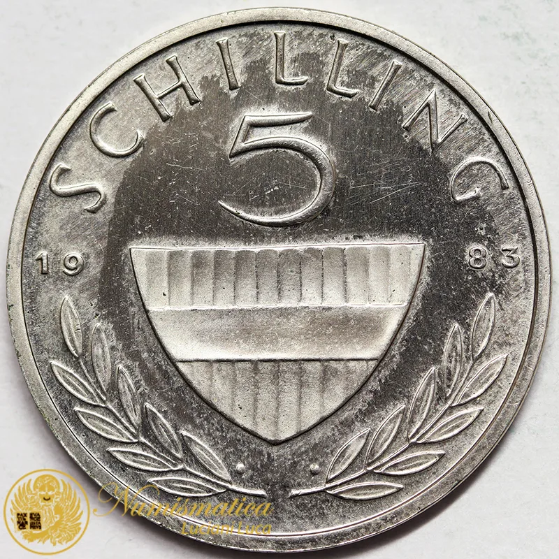 AUSTRIA 5 Scellini 1983 #6111