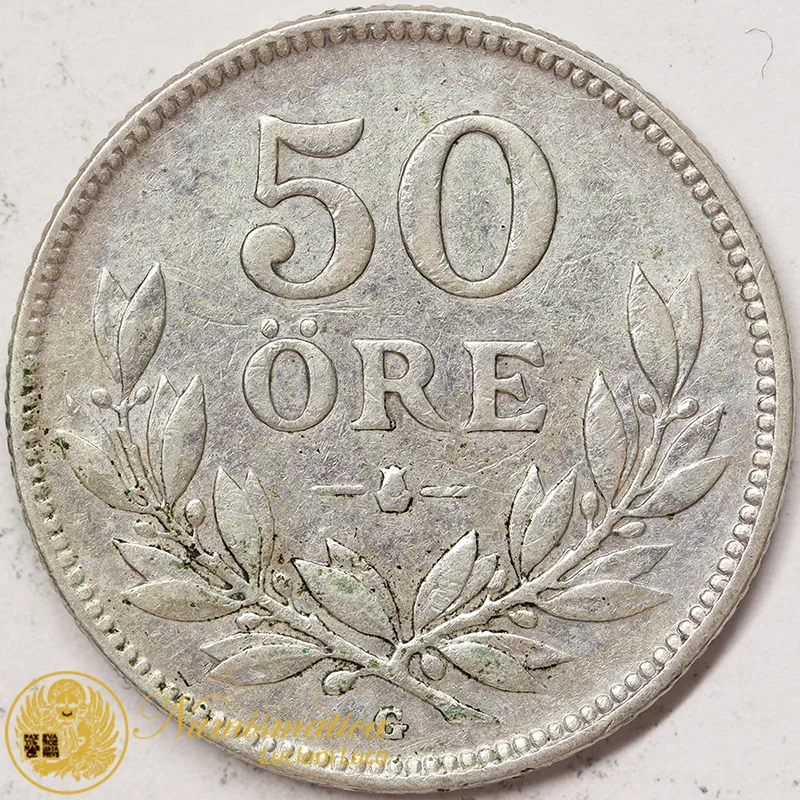SVEZIA 50 ORE 1934 G argento #1866