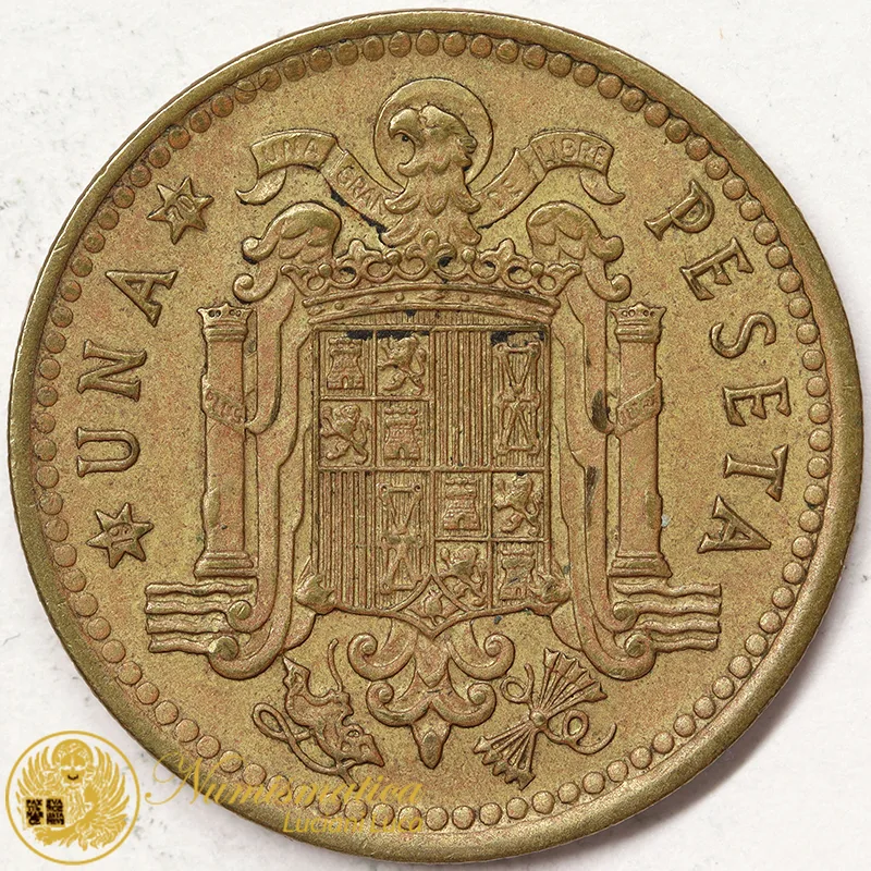 SPAGNA 1 PESETA 1966 (1970) #1869