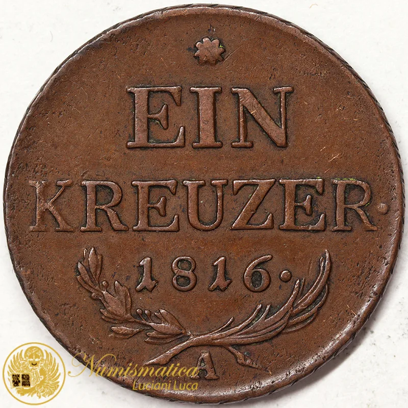 Austria 1 Kreuzer 1816A #1874