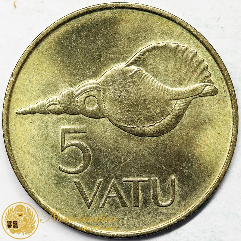 VANUATU 5 VATU 1990 #6144