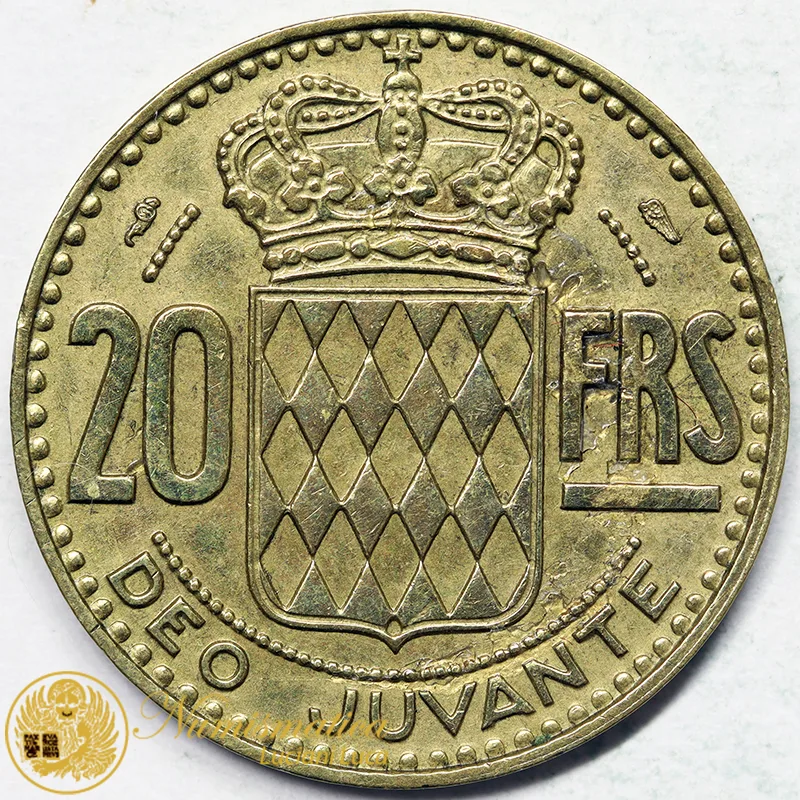 MONACO 20 FRANCHI 1951 Ranieri III #6145