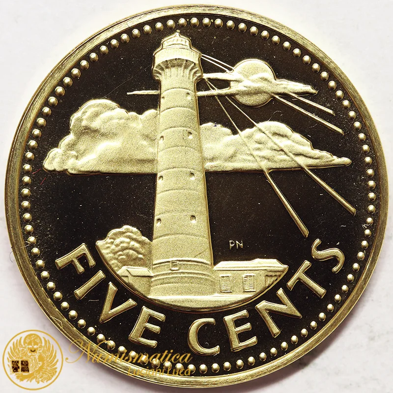 Barbados 5 Cents 1975 Faro #6149