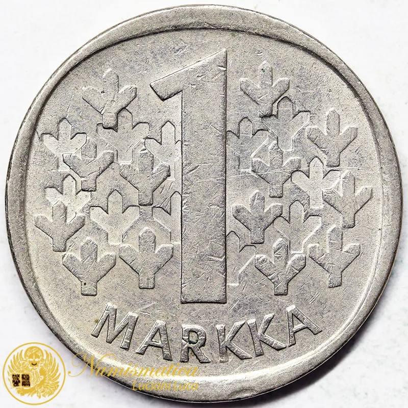FINLANDIA 1 MARKKA 1980 K #6160