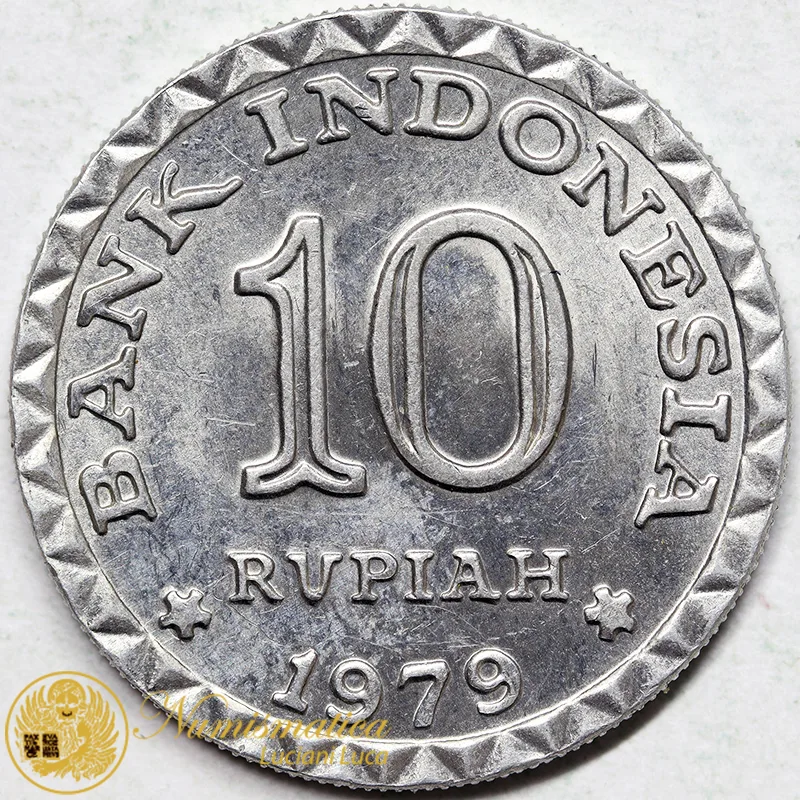 INDONESIA 10 Rupie 1970 FAO #6214