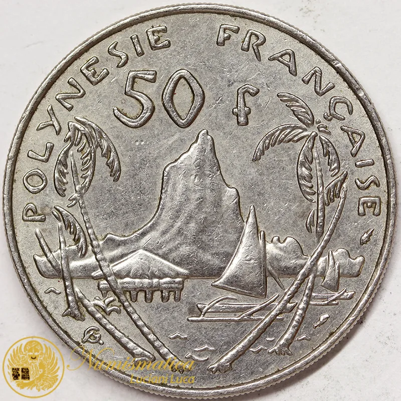 POLINESIA FRANCESE 50 FRANCHI 1982 (MOREA HARBOR) #2047