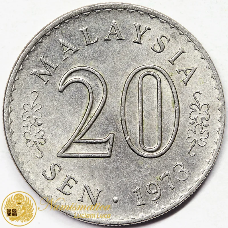 MALESIA 20 SEN 1973 #6253