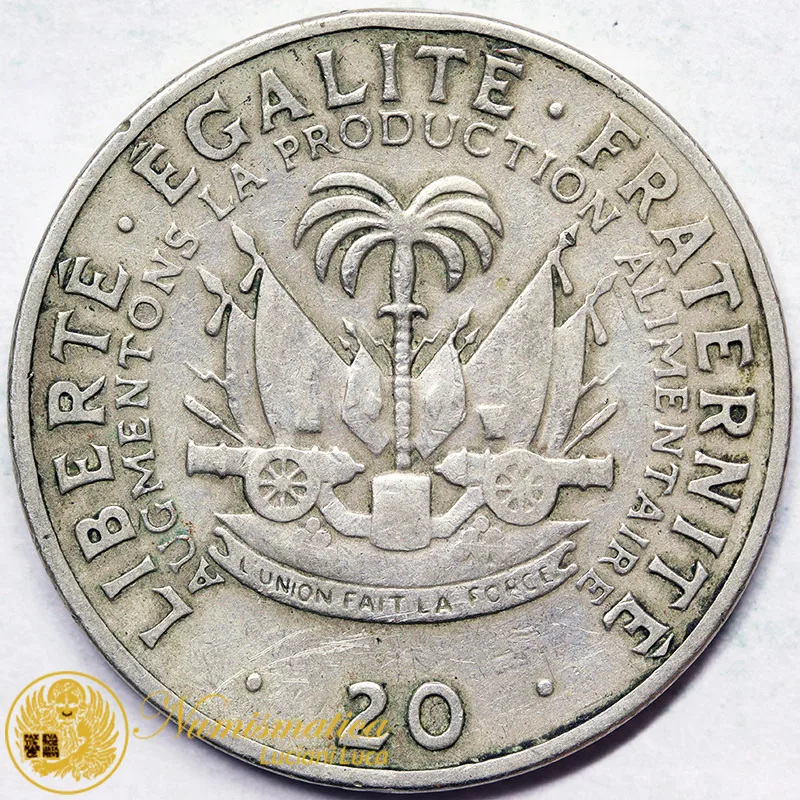 Haiti 20 Centimes 1972 #6271
