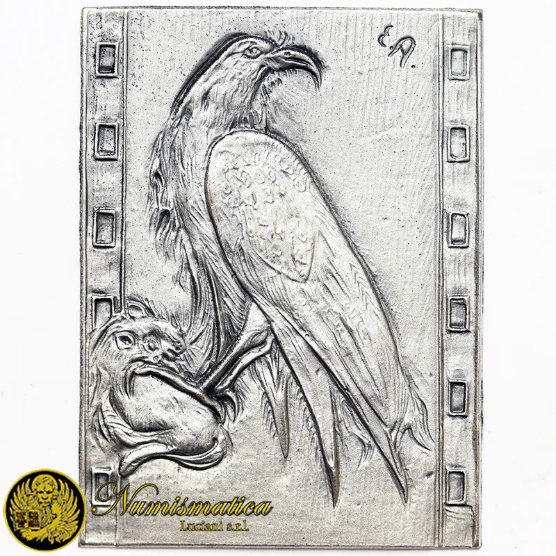 PLACCA AQUILA 53×40 mm #KP419