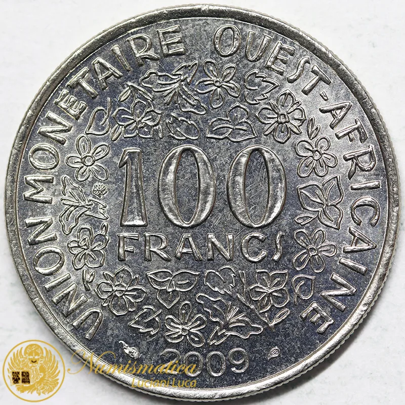 AFRICA OCCIDENTALE 100 FRANCHI 2009 Fdc #6380