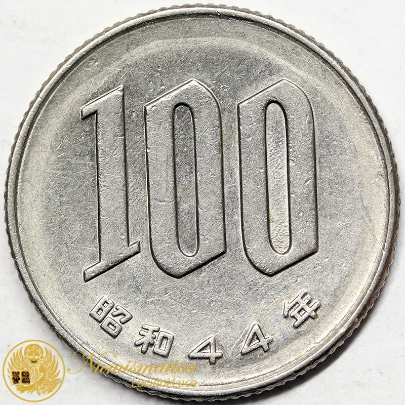 GIAPPONE 100 YEN Anno 44 1969 #6382