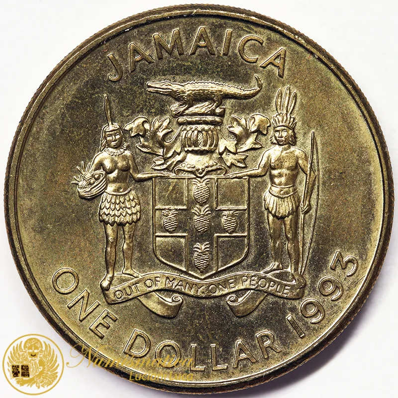GIAMAICA 1 DOLLARO 1993 #6409
