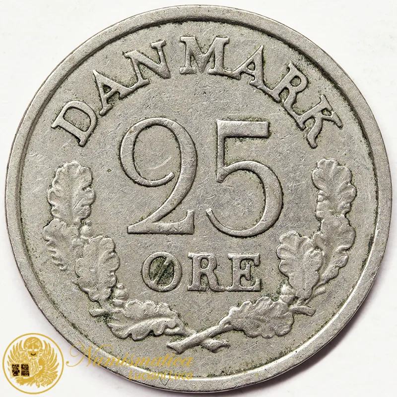 DANIMARCA 25 ORE 1961 FREDERIK IX #6430
