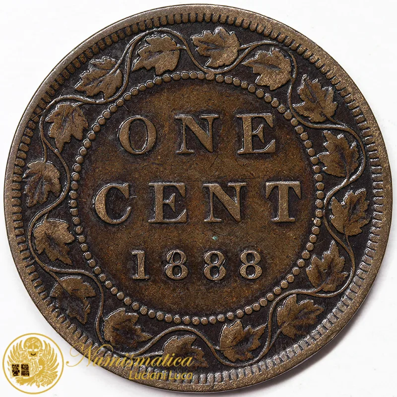 Canada 1 Cent 1888 Vittoria #6483