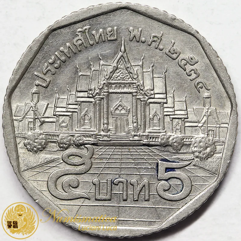THAILANDIA 5 BAHT PENJAHWAT #6503