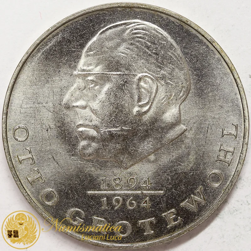 Germania DDR 20 Marchi 1973 OTTO GROTEWOHL #4048