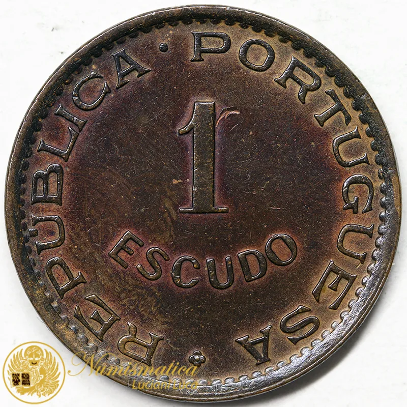 ANGOLA 1 Escudo 1974 Colonia Portoghese #6577