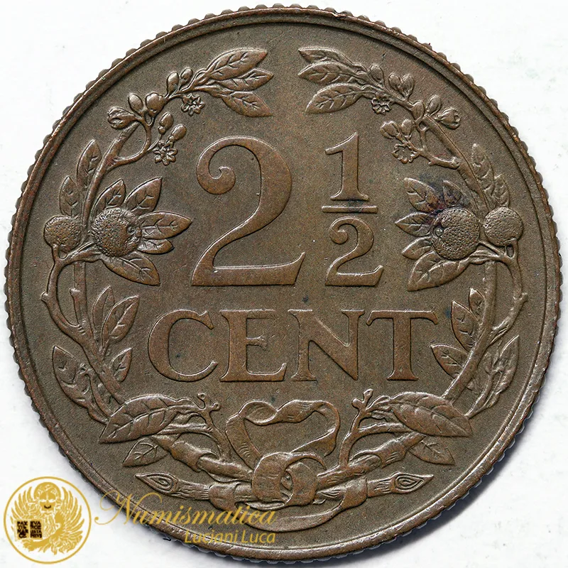 CURACAO 2½ Cents 1947 Colonie Olandesi #6585