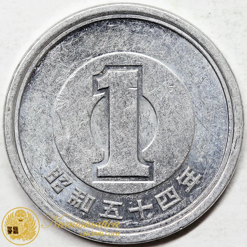 GIAPPONE 1 YEN 1970 Yr.45 SHOWA #6624