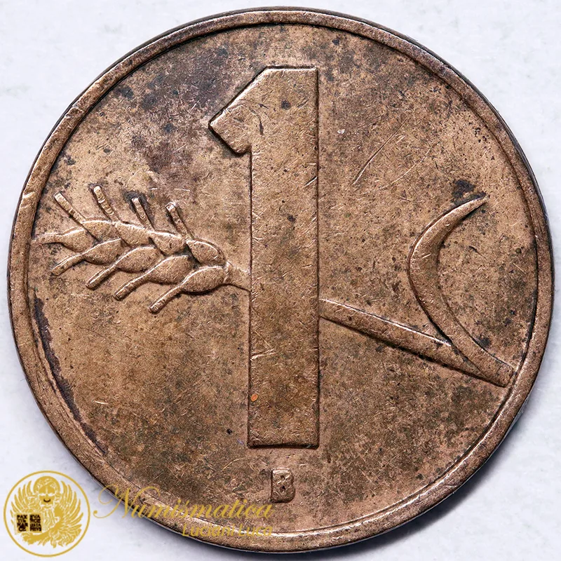 SVIZZERA 1 Rappen 1948 nuovo tipo BB+ #6664