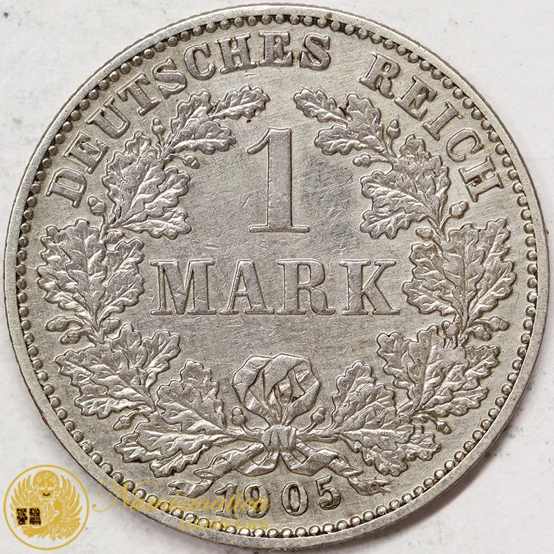 GERMANIA 1 Marco 1905 G Impero BB #3011