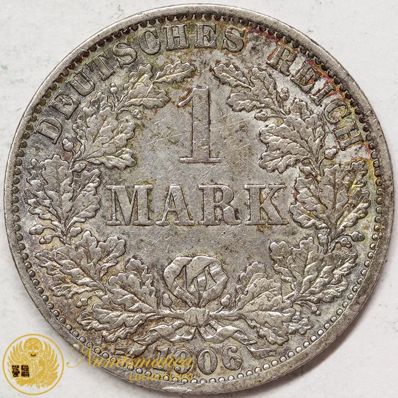 GERMANIA 1 Marco 1906 A Impero BB #3017