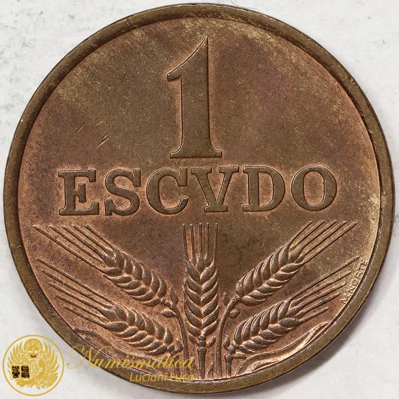 PORTOGALLO 1 ESCUDO 1975 #3022