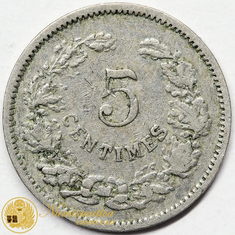LUSSEMBURGO 5 Centimes 1901 Adolphe #6681