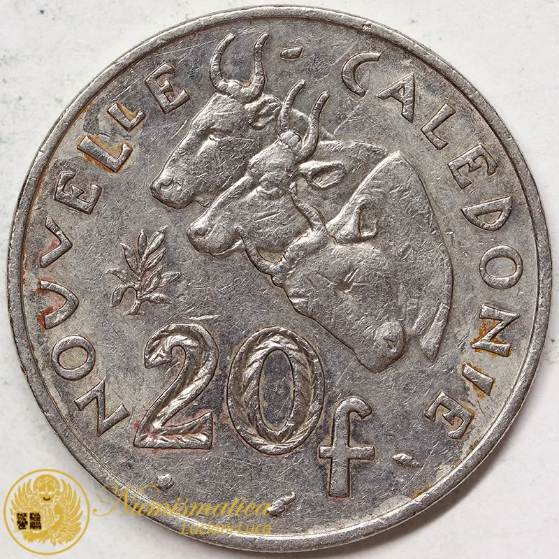 NUOVA CALEDONIA 20 Franchi 1986 #3034