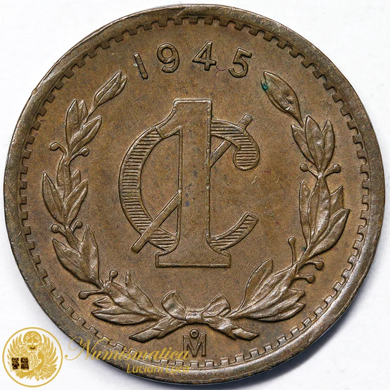 MESSICO 1 CENTAVO 1945 #6692