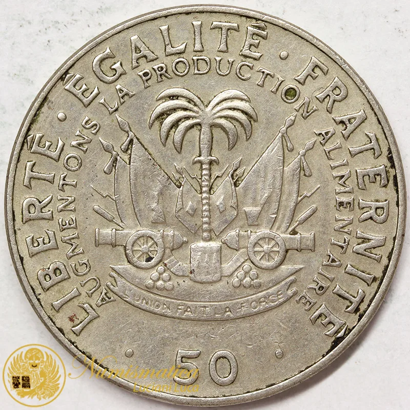 HAITI 50 Centimes 1975 #3039