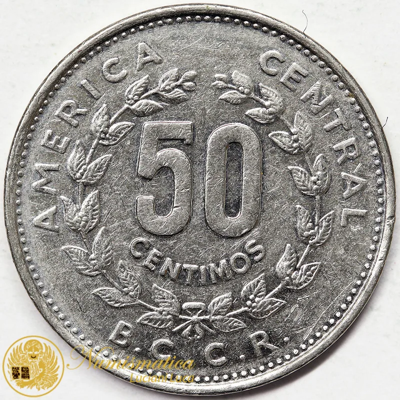 COSTA RICA 50 CENTIMOS 1984 #6709