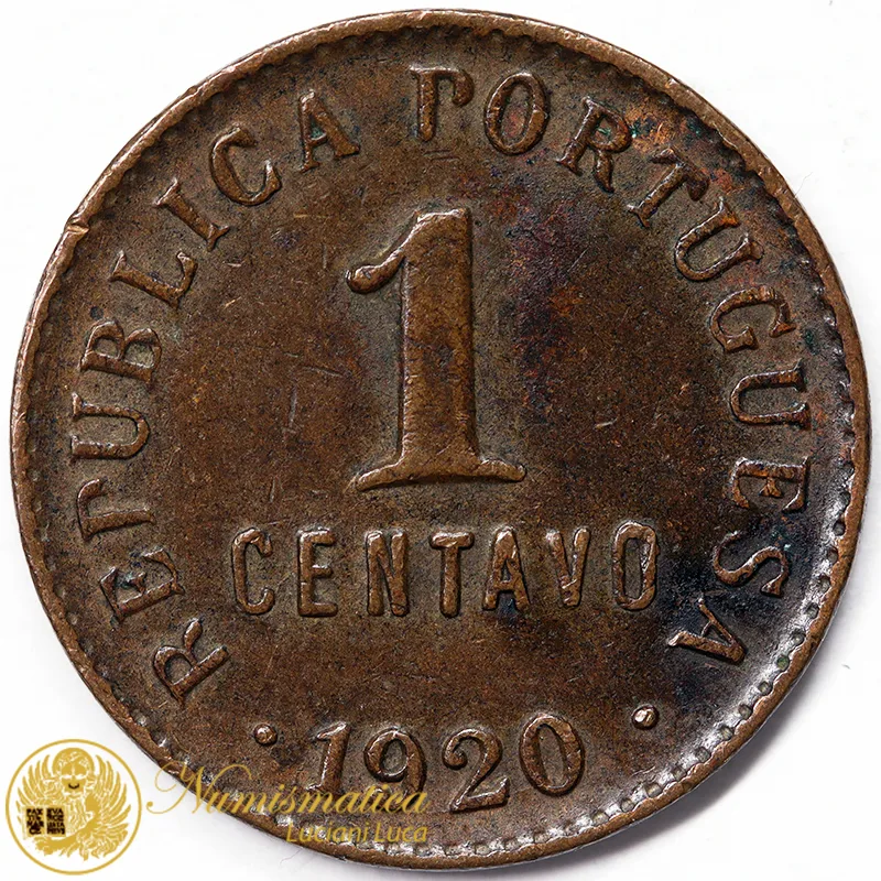 PORTOGALLO 1 CENTAVO 1920 #6741