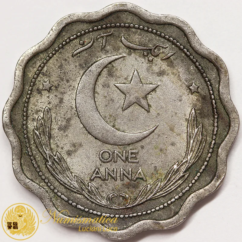 PAKISTAN 1 ANNA 1948 #3313