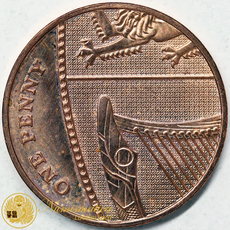 GRAN BRETAGNA 1 PENNY 2011 ELISABETTA II FDC #6837