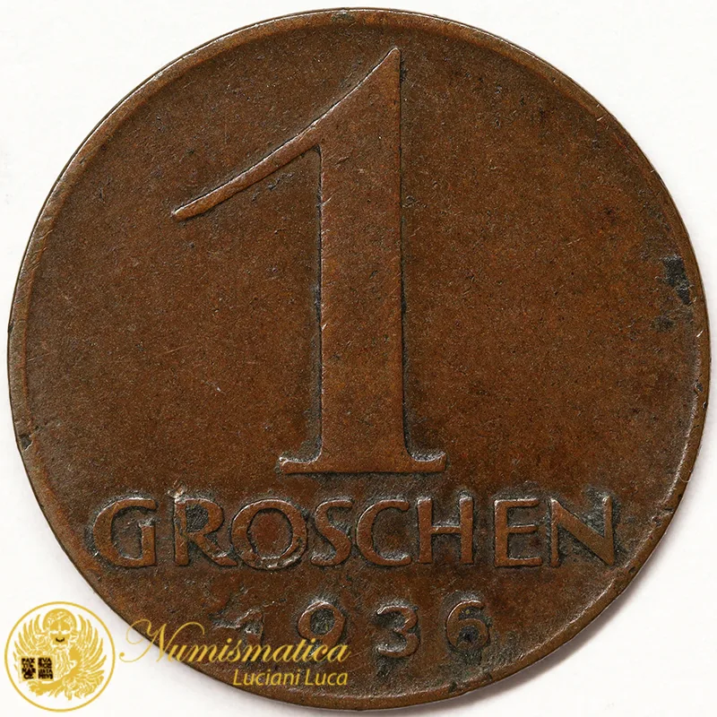 AUSTRIA 1 GROSCHEN 1936 BB+ #3337