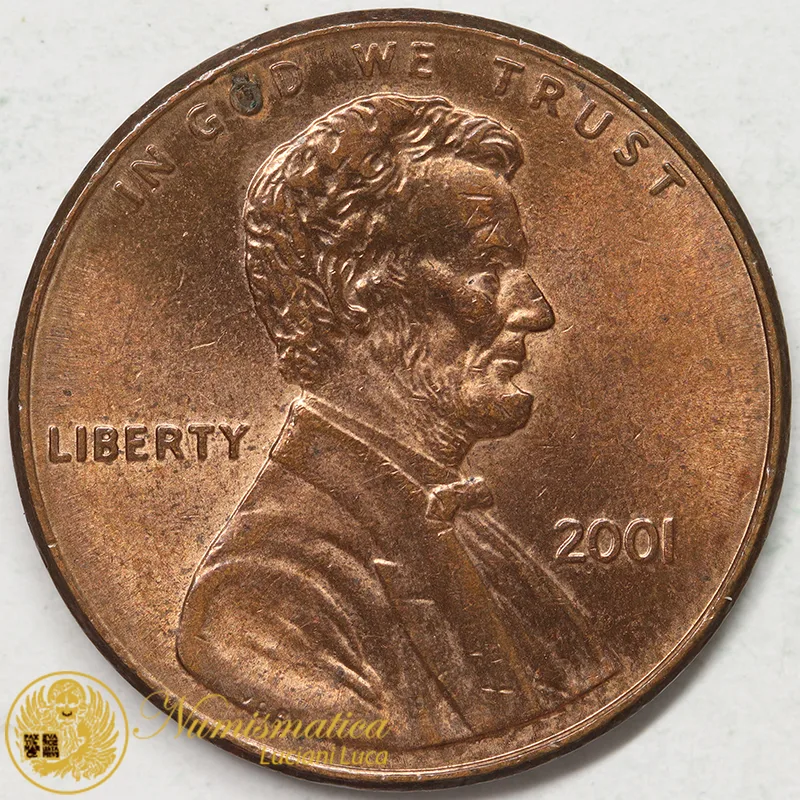 STATI UNITI 1 CENT 2001 LINCOLN #6893