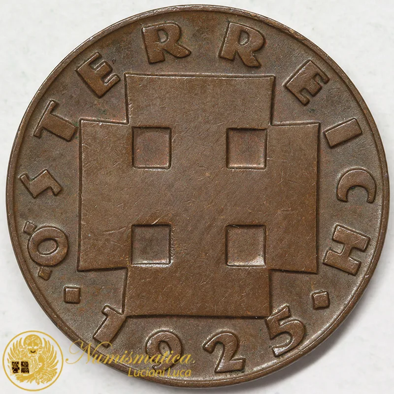 AUSTRIA 2 GROSCHEN 1925 Spl #6930