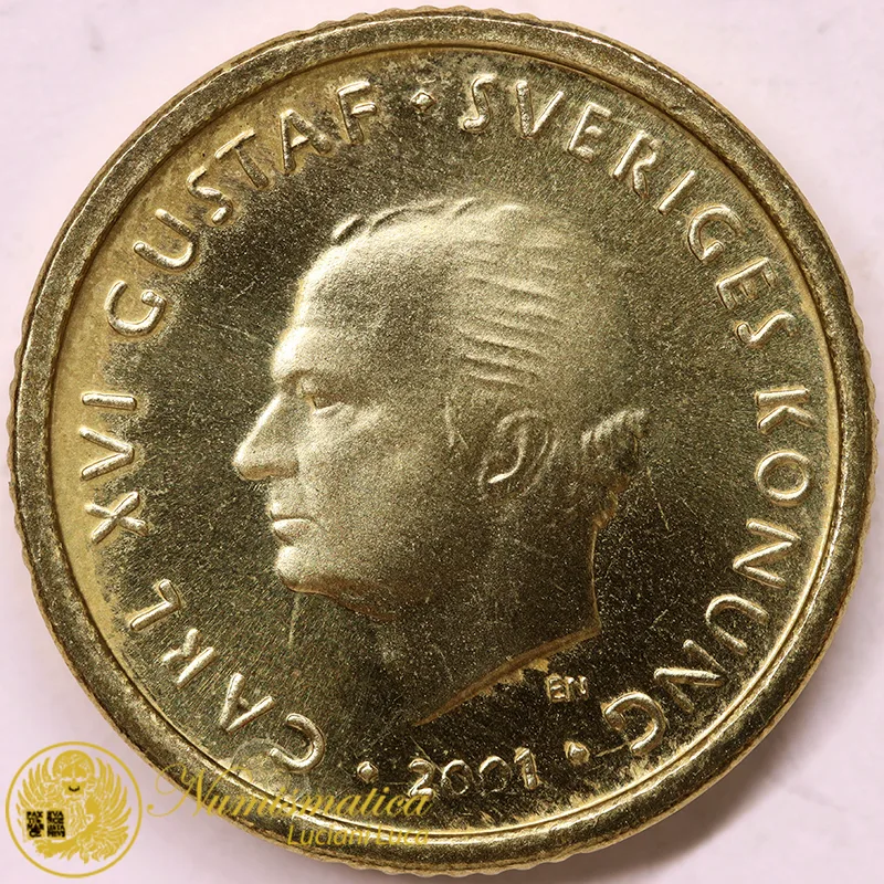 SVEZIA 10 CORONE 2001 Fdc #3416