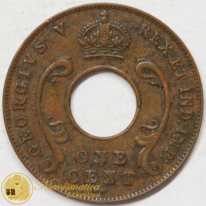 AFRICA ORIENTALE BRITANNICA 1 CENT 1924 BB #6953