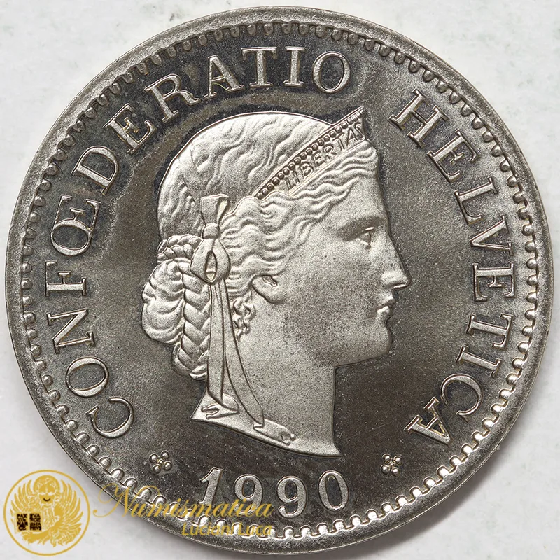 Svizzera 10 Rappen 1990 #6974