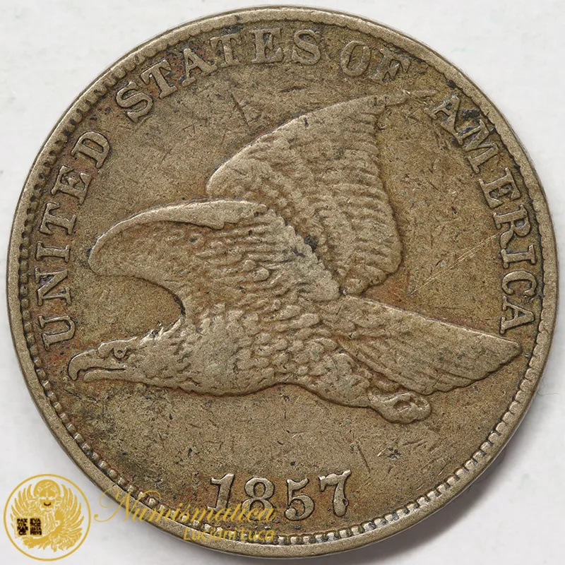 STATI UNITI 1 CENT 1857 FLYING EAGLE #6981