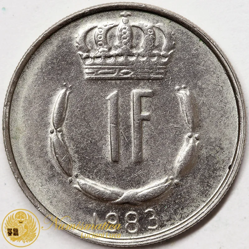LUSSEMBURGO 1 FRANCO 1983 #3449